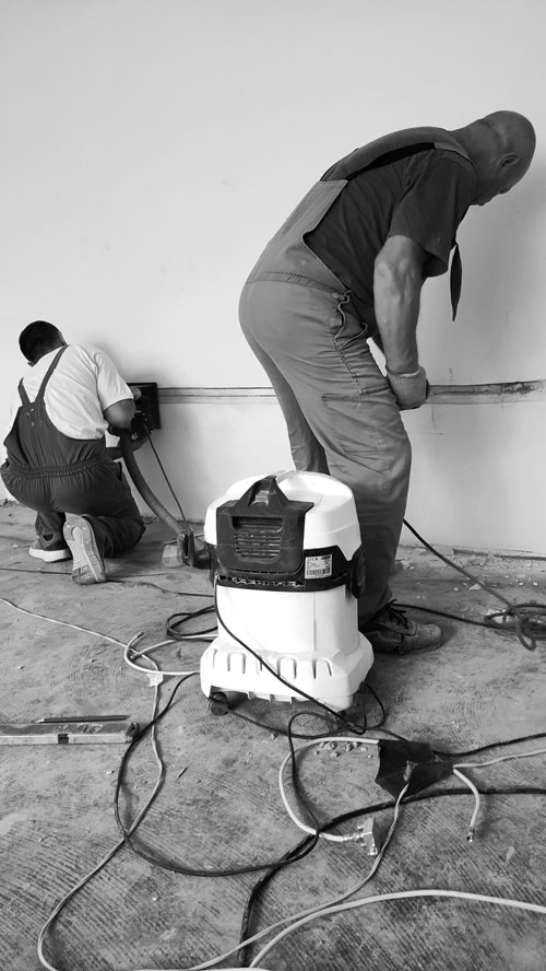 Rekonstrukcija stana u Požeškoj - nova spavaća soba i grejne instalacije