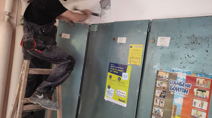 Rekonstrukcija stana u Požeškoj - terasa, plafoni i rasveta
