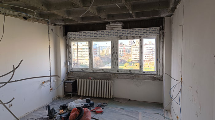 Complete apartment renovation in Zorana Đinđića